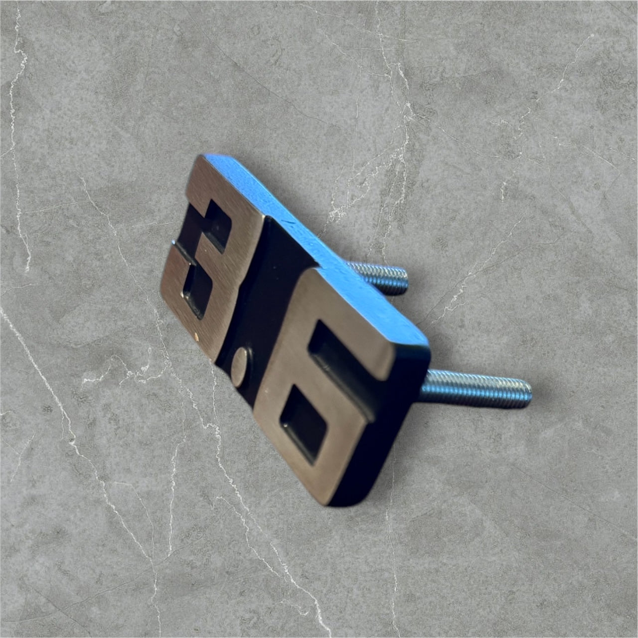 Logo de cylindré Inox pour Porsche 911 classic. 911 aircooled flat 6